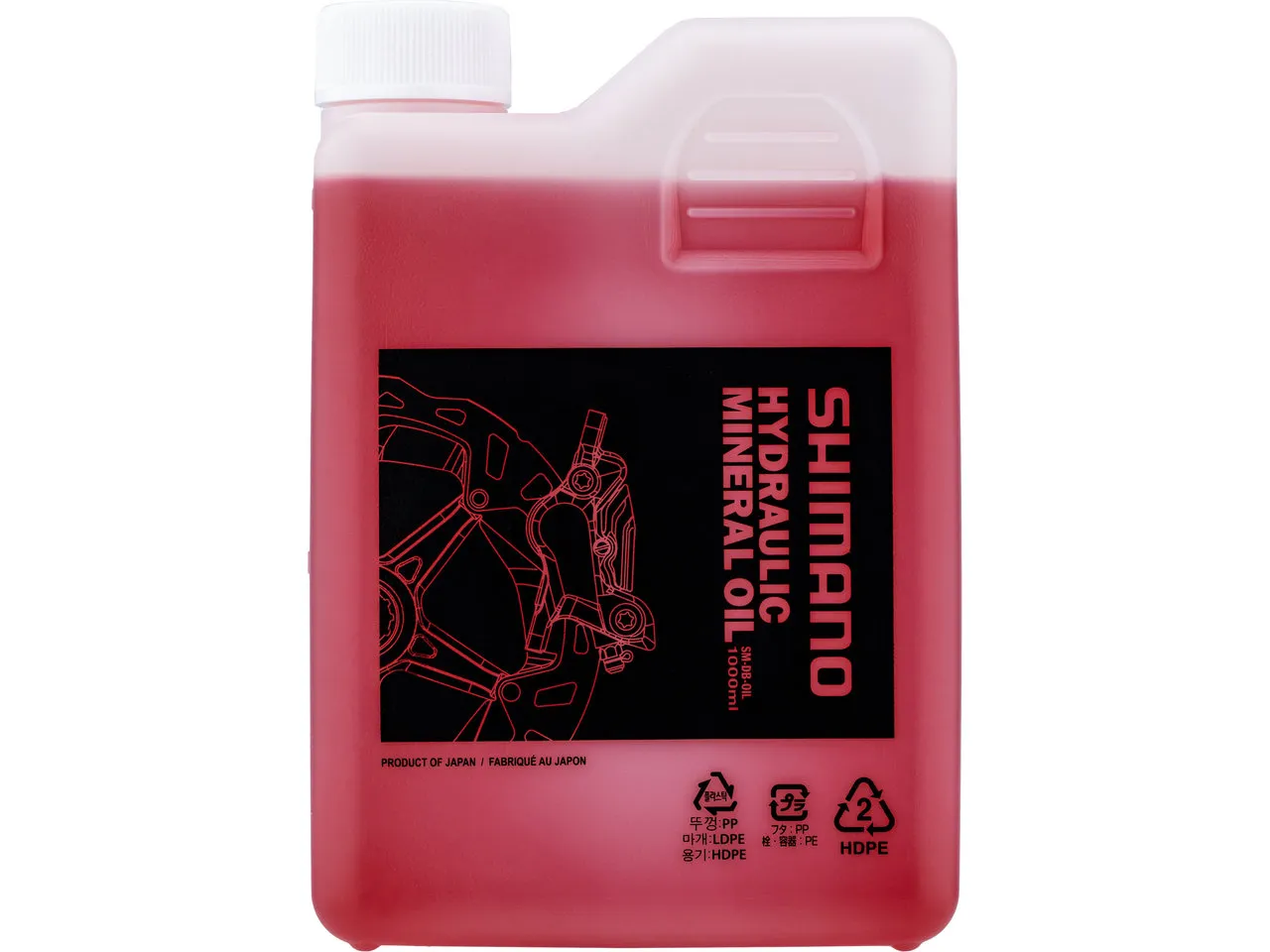 Shimano Bremsflüssigkeit Mineralöl, Kanister/1L