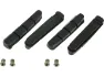 Shimano Bremsgummis R55C3 für Dura-Ace, Ultegra, 105 - 2 Paar, Schwarz, one_size