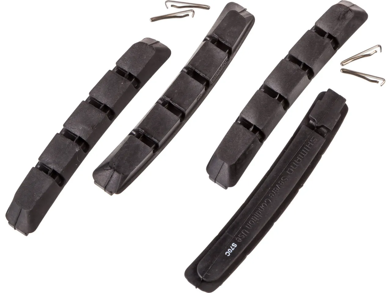 Shimano Bremsgummis S70C Extremeinsatz für XTR, XT, LX, Deore, DXR - 2 Paar, Schwarz, one_size Shimano Bremsgummis S70C Extremeinsatz für XTR, XT, LX, Deore, DXR - 2 Paar, Schwarz, one_size