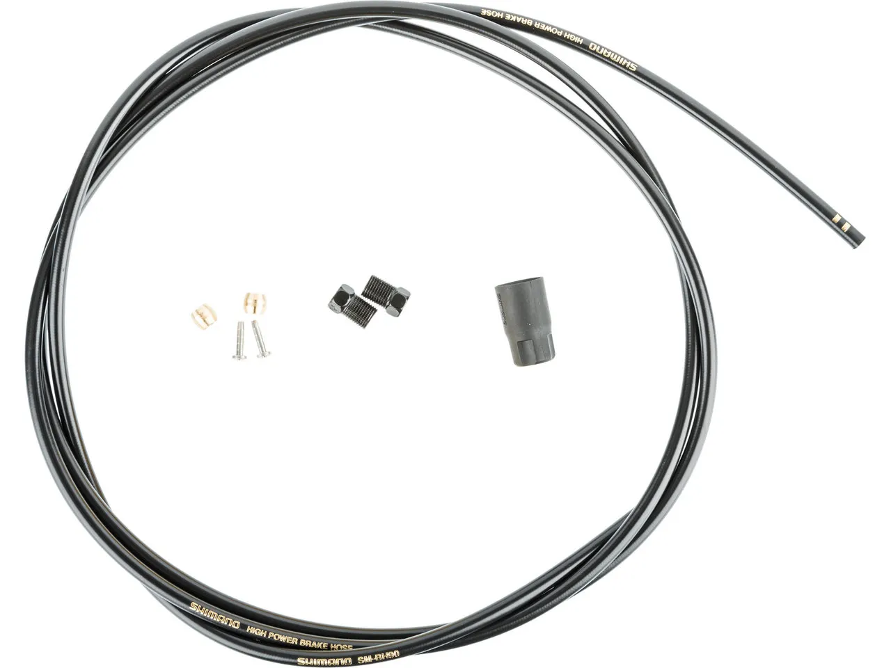 Shimano Bremsleitung SM-BH90-SS kürzbar für XTR (M9100), Deore, LX, MT520 Shimano Bremsleitung SM-BH90-SS kürzbar für XTR (M9100), Deore, LX, MT520
