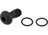 Shimano Bremsleitungsschraube mit Dichtring für BR-M555 / BR-M820 / BR-M8020, One_size