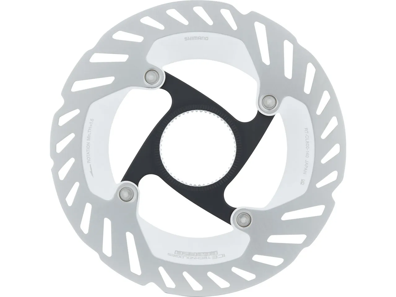 Shimano Bremsscheibe RT-CL800 Center Lock Innenverzahnung für Ultegra / XTR, Grau Shimano Bremsscheibe RT-CL800 Center Lock Innenverzahnung für Ultegra / XTR, Grau