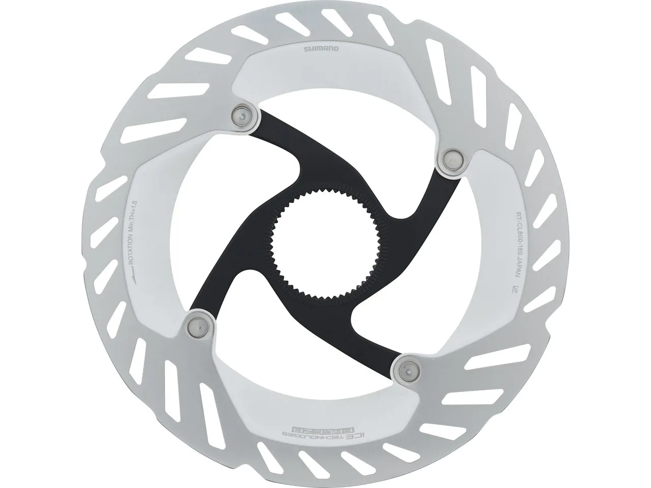 Shimano Bremsscheibe RT-CL800 Center Lock Magnet + Innenverzahnung Shimano Bremsscheibe RT-CL800 Center Lock Magnet + Innenverzahnung