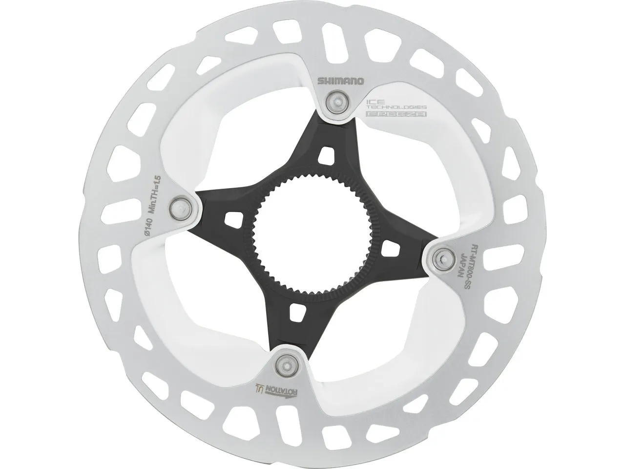 Shimano Bremsscheibe RT-MT800 Center Lock Außenverzahnung für XT Shimano Bremsscheibe RT-MT800 Center Lock Außenverzahnung für XT