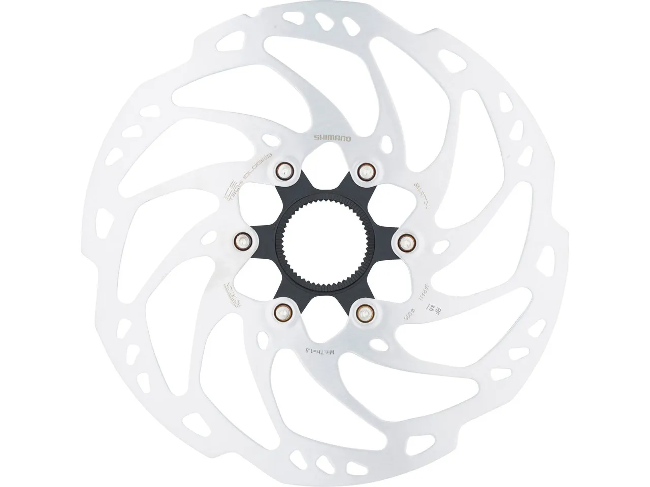 Shimano Bremsscheibe SM-RT70 Center Lock Innenverzahnung für SLX