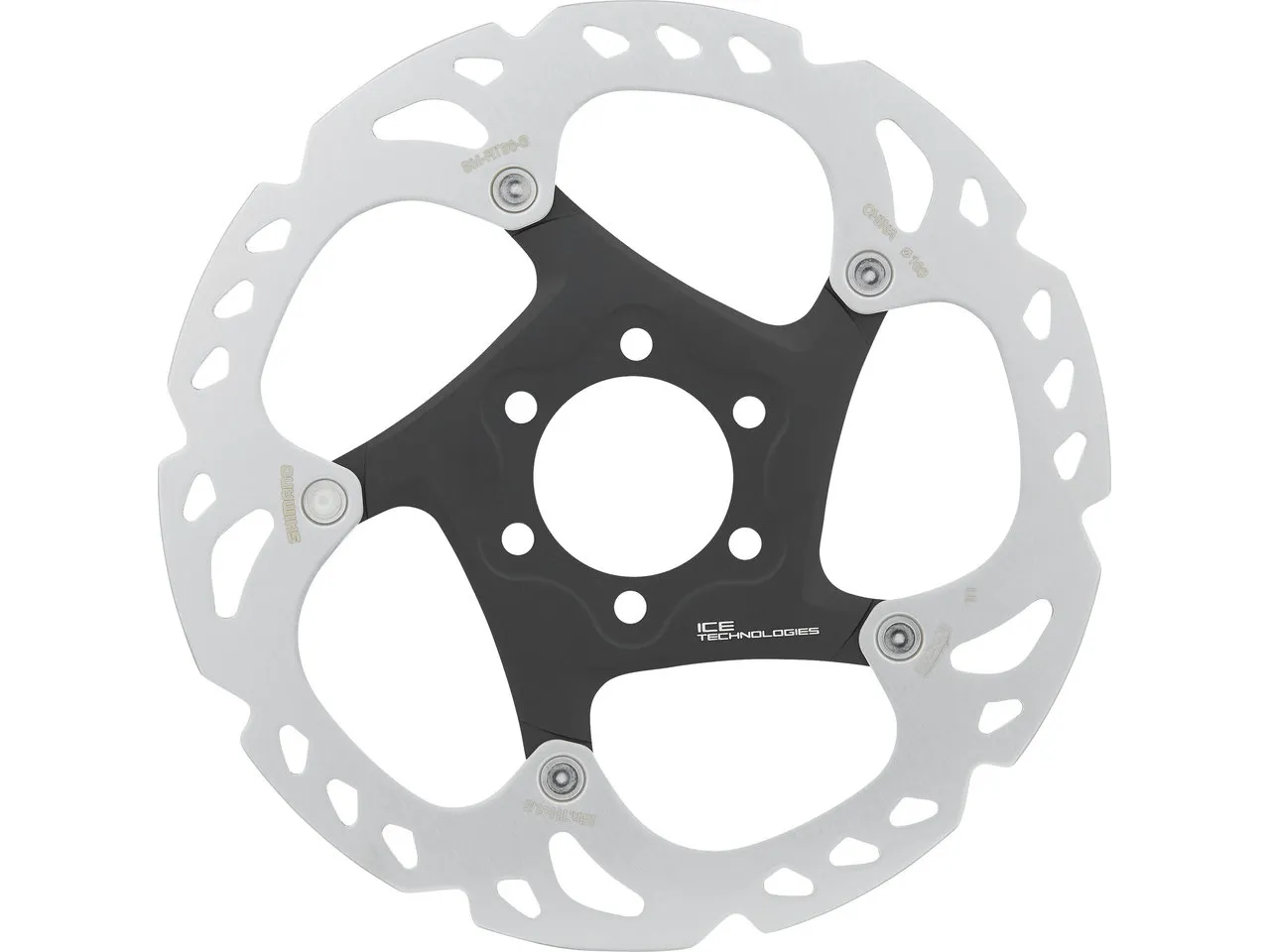 Shimano Bremsscheibe SM-RT86 6-Loch für XT - Werkstattverpackung, Schwarz Shimano Bremsscheibe SM-RT86 6-Loch für XT - Werkstattverpackung, Schwarz