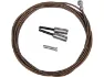 Shimano Bremszug Polymer Rennrad, Grau, one_size
