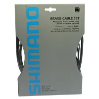Shimano Bremszug- und Mantelset für Vorder- und Hinterrad Unisex Shimano Bremszug- und Mantelset für Vorder- und Hinterrad Unisex