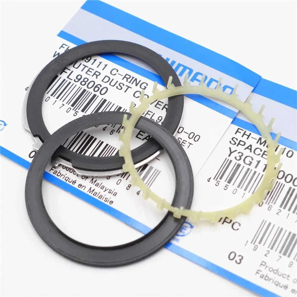 Shimano C-Ring ohne äußere Staubschutzkappe FH-M9111 Unisex, schwarz, TU Shimano C-Ring ohne äußere Staubschutzkappe FH-M9111 Unisex, schwarz, TU