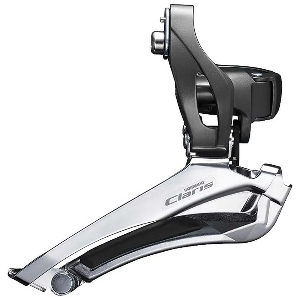 Shimano Claris Fd-r2000 Umwerfer, Black / silver, 2 x 8s Shimano Claris Fd-r2000 Umwerfer, Black / silver, 2 x 8s