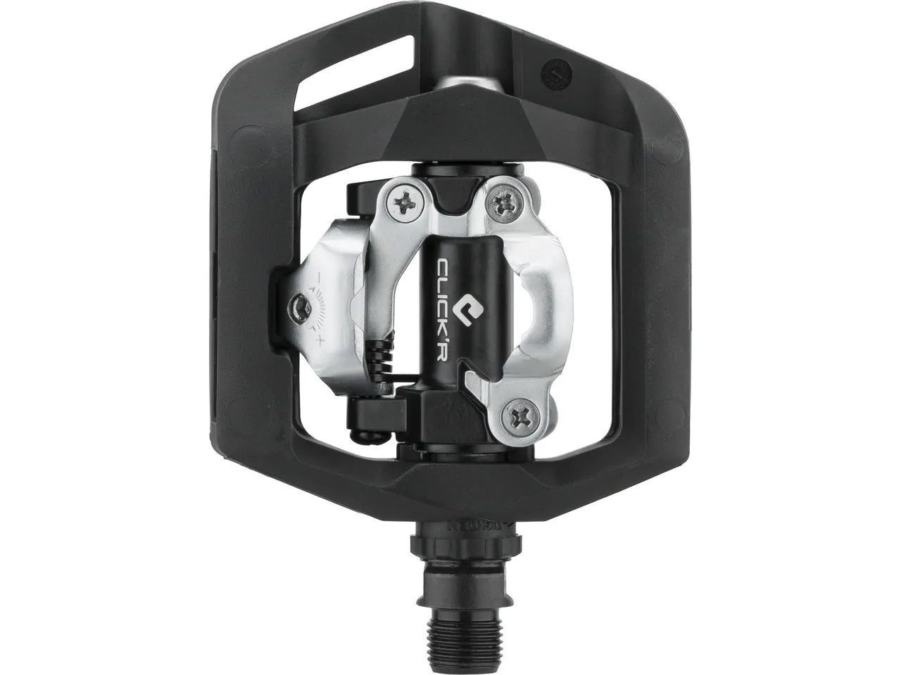 Shimano Click´R Klick-/Plattformpedale PD-T421, Schwarz, one_size Shimano Click´R Klick-/Plattformpedale PD-T421, Schwarz, one_size