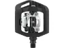 Shimano Click´R Klick-/Plattformpedale PD-T421, Schwarz, one_size