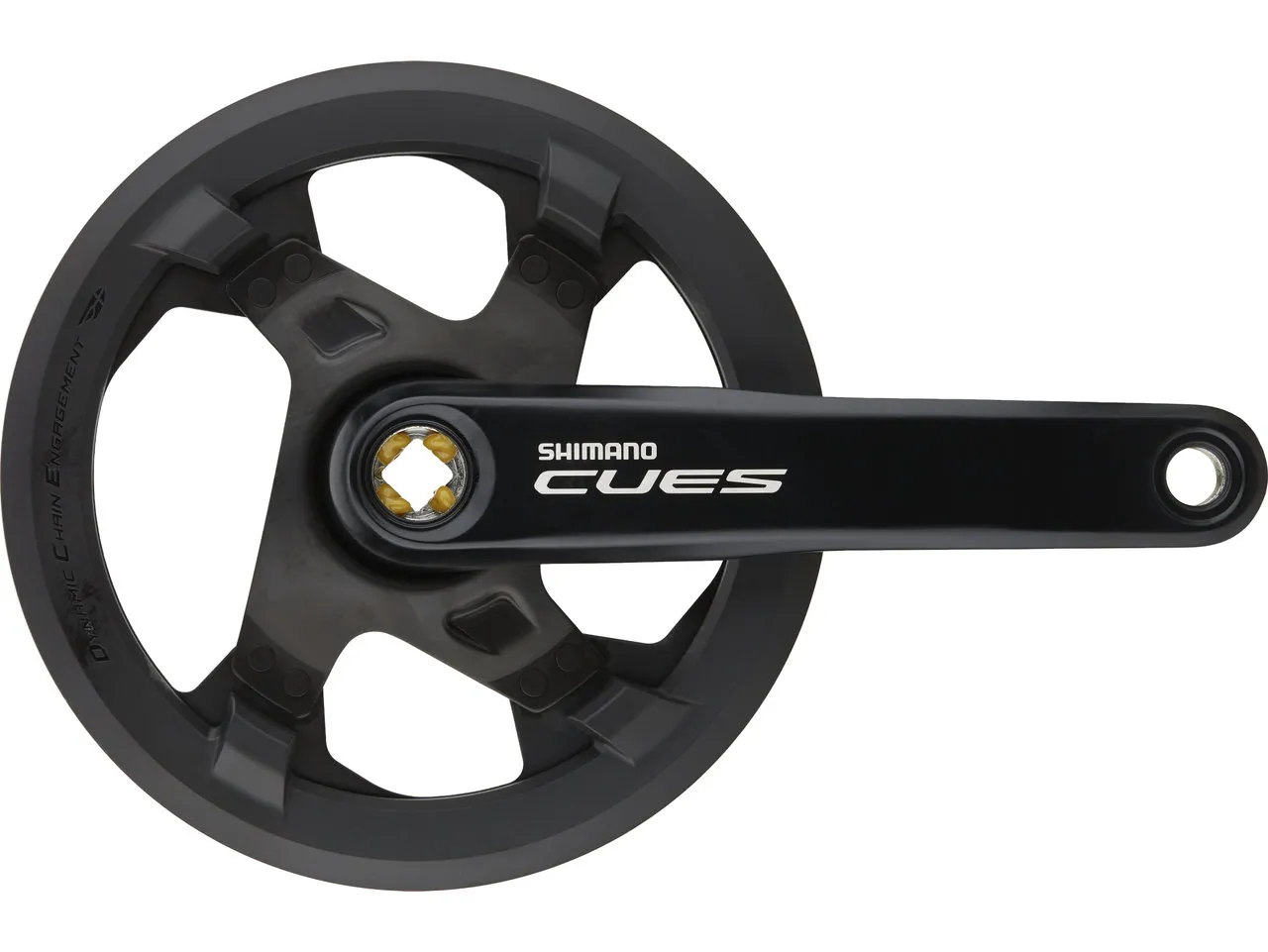 Shimano CUES Kurbelgarnitur FC-U4000-1 Vierkant