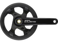 Shimano CUES Kurbelgarnitur FC-U4000-1 Vierkant mit Kettenschutzring Shimano CUES Kurbelgarnitur FC-U4000-1 Vierkant mit Kettenschutzring