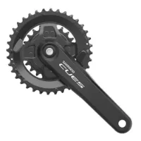 Shimano CUES Kurbelgarnitur FC-U4000-2 Vierkant mit Kettenschutzring Shimano CUES Kurbelgarnitur FC-U4000-2 Vierkant mit Kettenschutzring