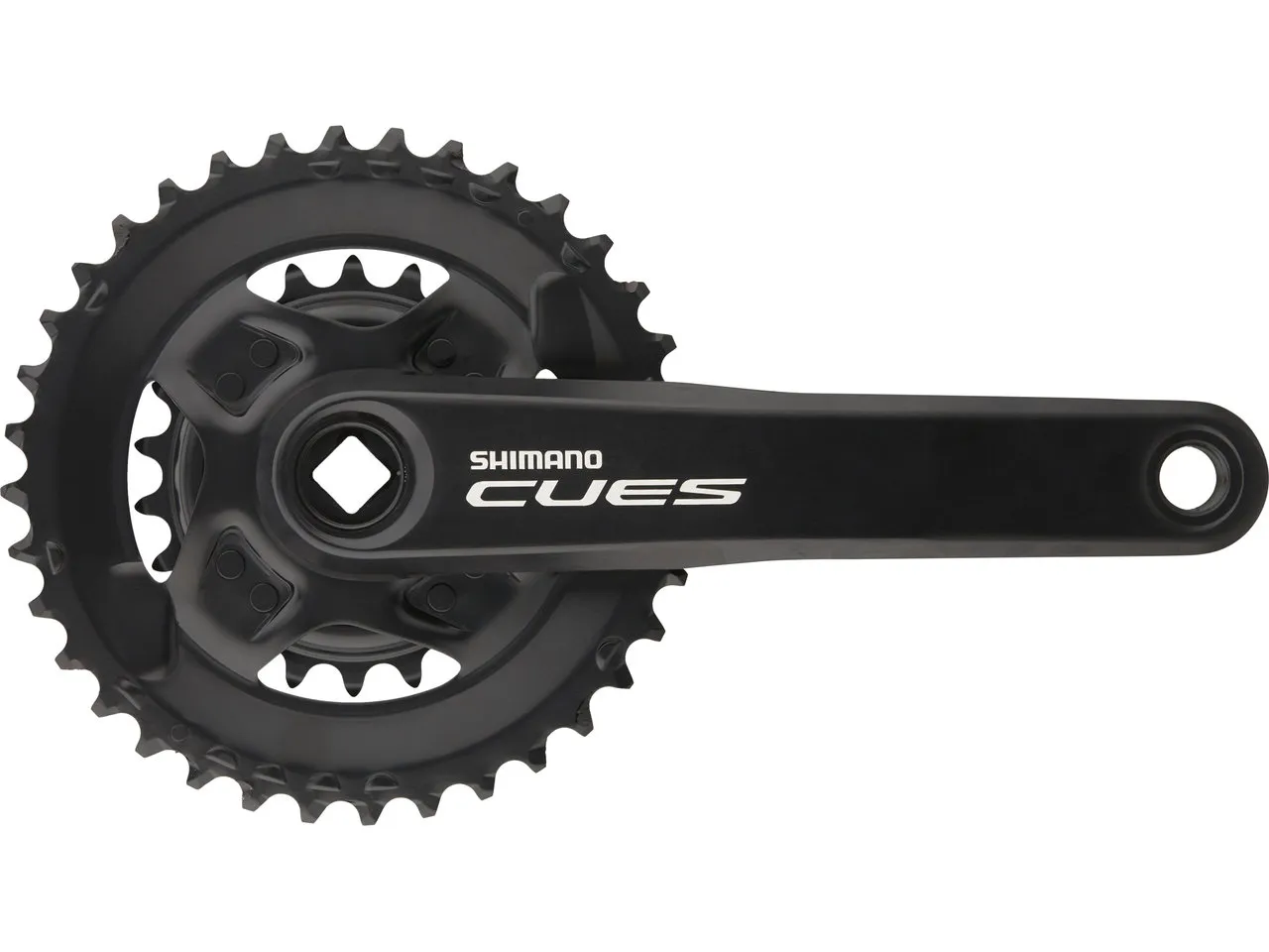 Shimano CUES Kurbelgarnitur FC-U4000-2B Vierkant