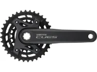 Shimano CUES Kurbelgarnitur FC-U6000-2 mit Kettenschutzring Shimano CUES Kurbelgarnitur FC-U6000-2 mit Kettenschutzring