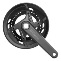 Shimano CUES Kurbelgarnitur FC-U6010-2 Hollowtech II mit Kettenschutzring Shimano CUES Kurbelgarnitur FC-U6010-2 Hollowtech II mit Kettenschutzring