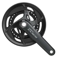 Shimano CUES Kurbelgarnitur FC-U8000-2 Hollowtech II mit Kettenschutzring Shimano CUES Kurbelgarnitur FC-U8000-2 Hollowtech II mit Kettenschutzring