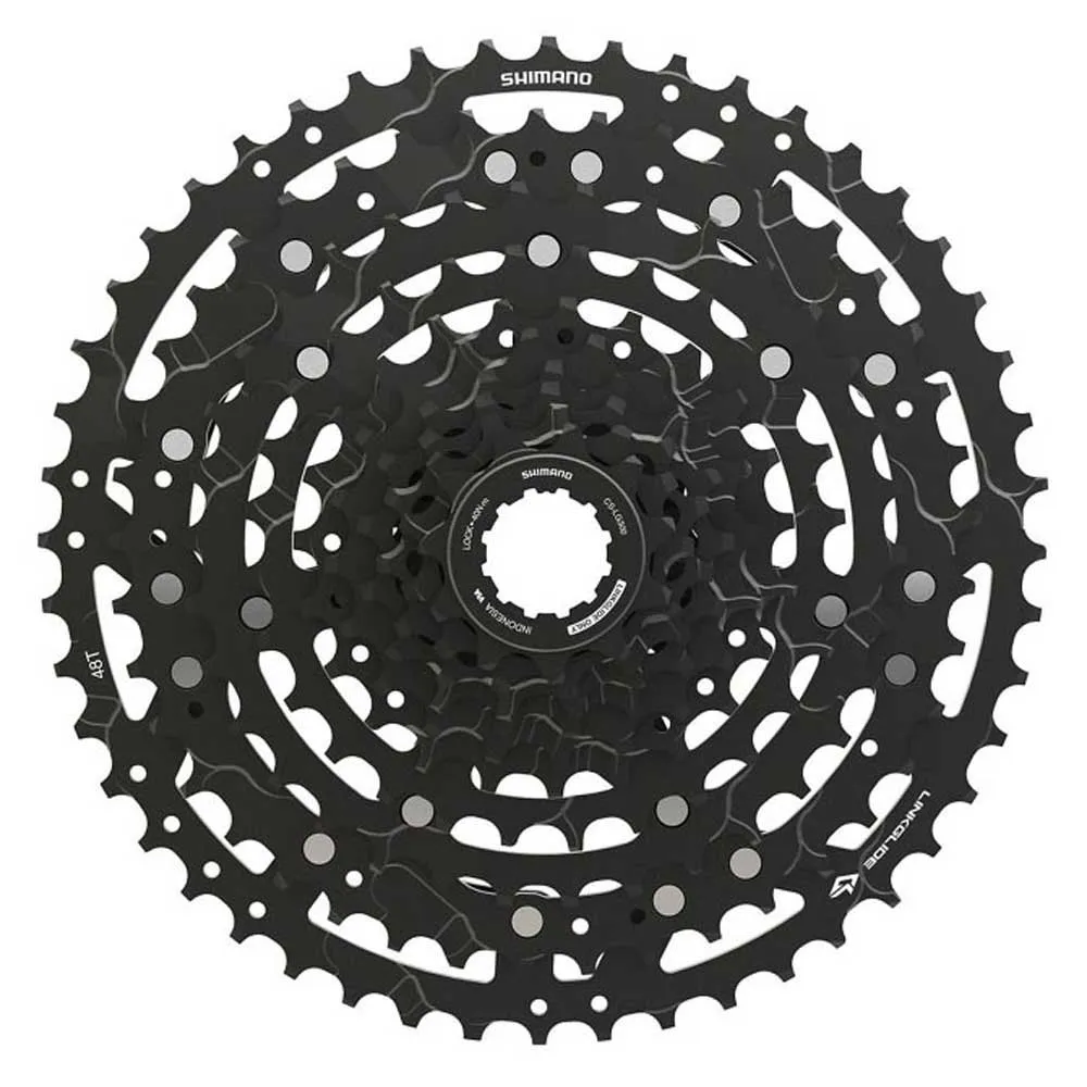 Shimano Cues Lg300-10 Kassette Refurbished, Black, 10s, 11-48t Shimano Cues Lg300-10 Kassette Refurbished, Black, 10s, 11-48t