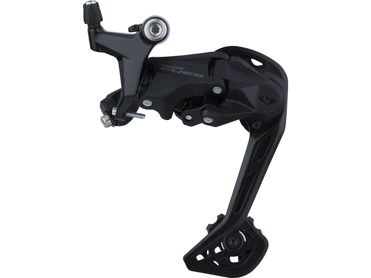 Shimano CUES Schaltwerk Shadow RD-U3020 9-fach, Schwarz, Long Shimano CUES Schaltwerk Shadow RD-U3020 9-fach, Schwarz, Long