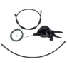 Shimano Cues Sl-u6050 Rapidfire Plus Ogd 11s Rechter Schalthebel, Black, 11s