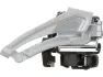 Shimano CUES Umwerfer FD-U4010 2-/9-fach, Silber, Low Clamp / Top-Swing / Dual-Pull
