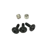 Shimano Deckelbefestigungsschraube und Deckelabstandshalter ST-R9120 (x3) Unisex