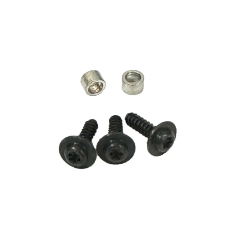 Shimano Deckelbefestigungsschraube und Deckelabstandshalter ST-R9120 (x3) Unisex, schwarz, TU