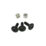 Shimano Deckelbefestigungsschraube und Deckelabstandshalter ST-R9120 (x3) Unisex, schwarz, TU