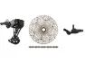 Shimano Deore 1x12-fach Upgrade-Kit, Schwarz, Klemmschelle / 10-51