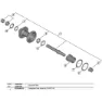 Shimano Deore Fh-mt510 Hinterradnabenachse, Grey, 142mm