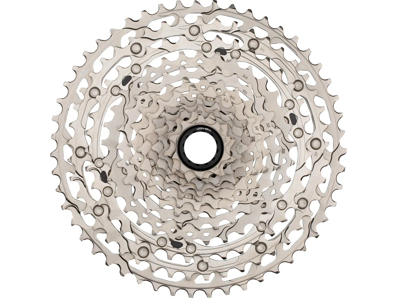 Shimano Deore Kassette CS-M6100-12 12-fach, Silver, 12s, 10-51t Shimano Deore Kassette CS-M6100-12 12-fach, Silver, 12s, 10-51t