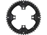 Shimano Deore Kettenblatt FC-T6010 10-fach für Kettenschutzring, Schwarz, 48t