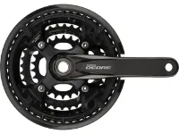 Shimano Deore Kurbelgarnitur FC-T6010 Hollowtech II mit Kettenschutzring Shimano Deore Kurbelgarnitur FC-T6010 Hollowtech II mit Kettenschutzring