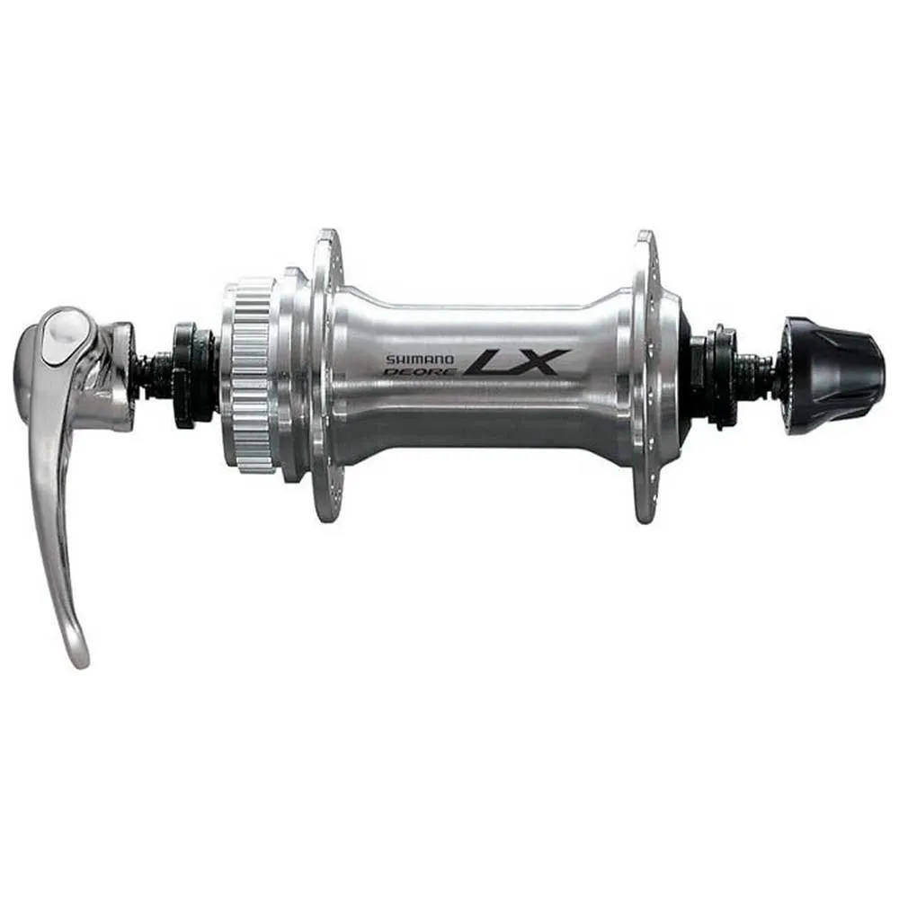 Shimano Deore Lx T675 Cl Vorderradnabe, Silver, 36H, 133mm Shimano Deore Lx T675 Cl Vorderradnabe, Silver, 36H, 133mm