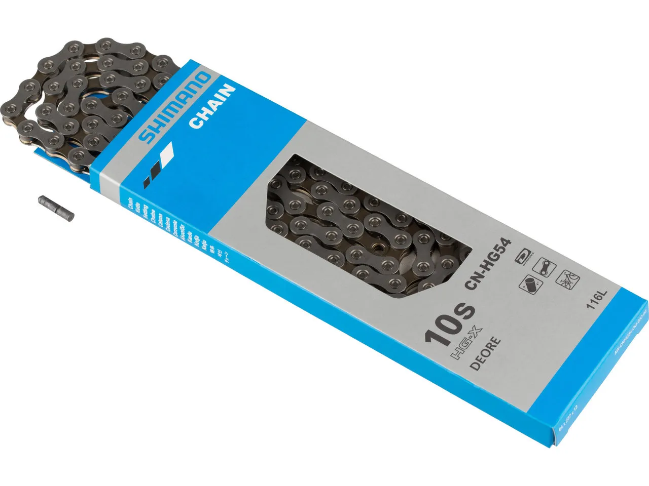 Shimano Deore / Tiagra 4700 Kette CN-HG54 10-fach, Silber, 10 fach Shimano Deore / Tiagra 4700 Kette CN-HG54 10-fach, Silber, 10 fach