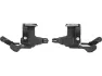 Shimano Deore v+h Schaltgriffe SL-M6000 Klemmschelle m. Ganganzeige 2/3/10fach, Schwarz, 2/3 x 10 fach
