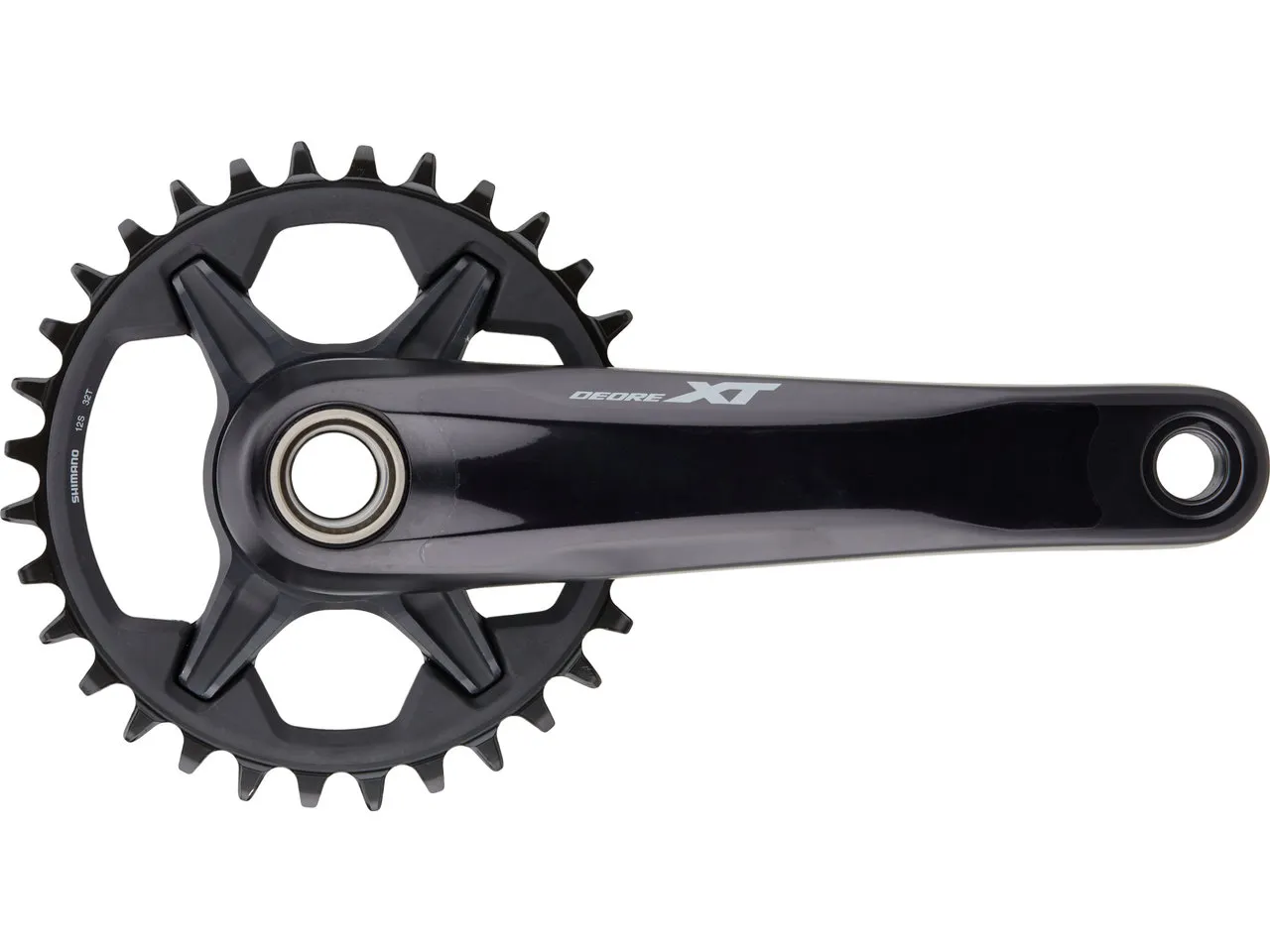 Shimano Deore XT FC-M8100 Hollowtech II Kurbelgarnitur - Werkstattverpackung, Schwarz Shimano Deore XT FC-M8100 Hollowtech II Kurbelgarnitur - Werkstattverpackung, Schwarz