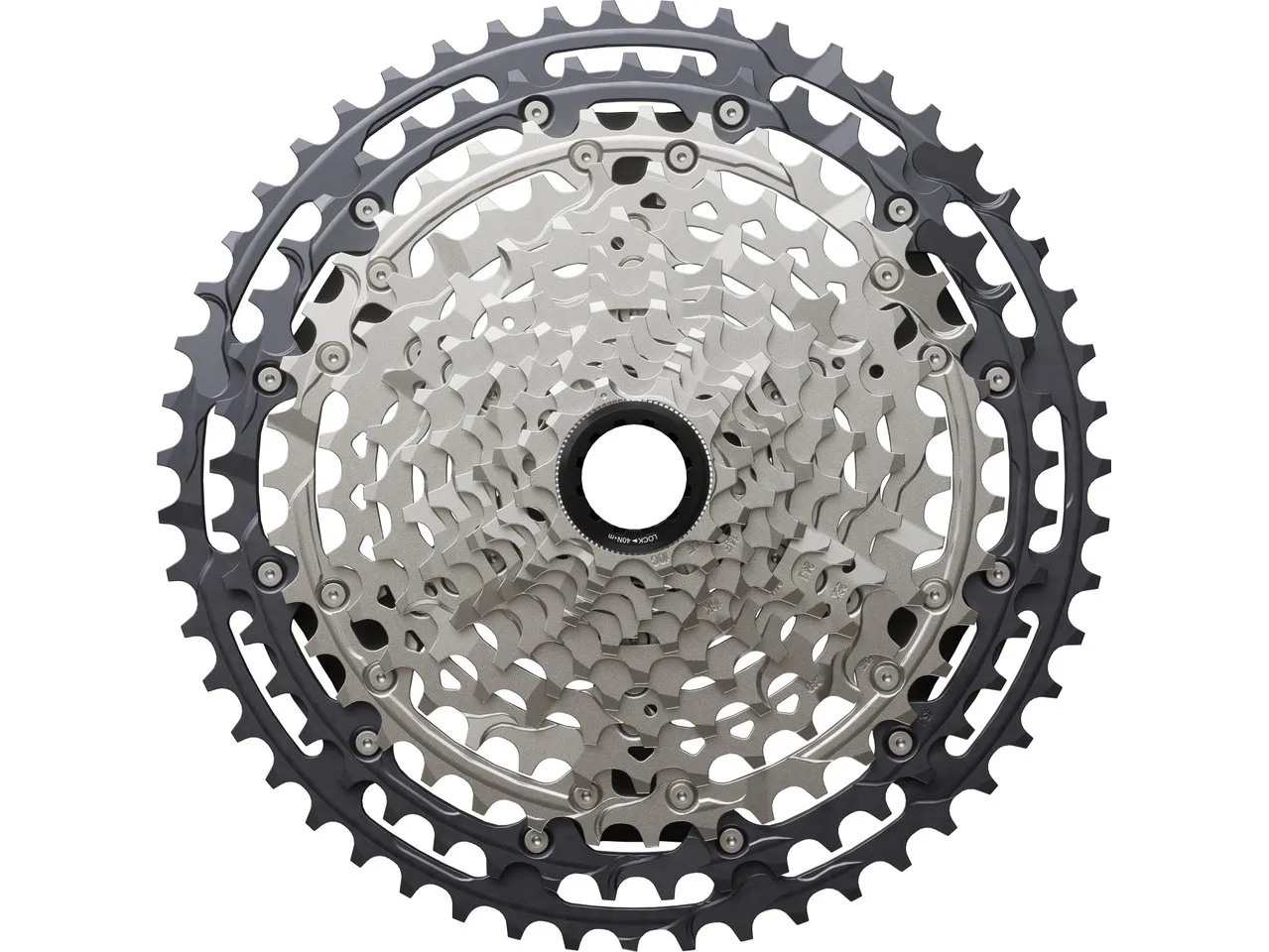 Shimano Deore XT Kassette CS-M8200-12, 12-fach, Grau Shimano Deore XT Kassette CS-M8200-12, 12-fach, Grau