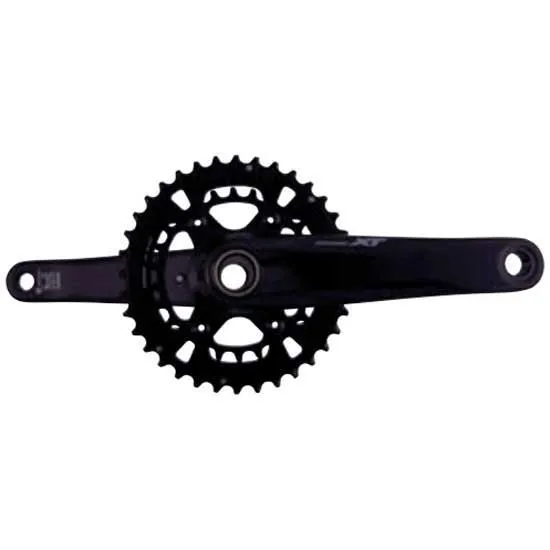 Shimano Deore Xt M8120 Kurbelgarnitur, Black, 180mm, 26-36t