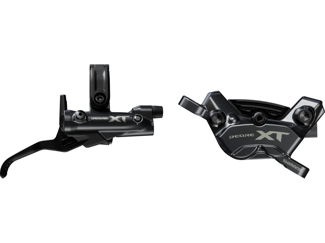Shimano Deore XT Scheibenbremse BL-M8200+BR-M8220, Schwarz Shimano Deore XT Scheibenbremse BL-M8200+BR-M8220, Schwarz