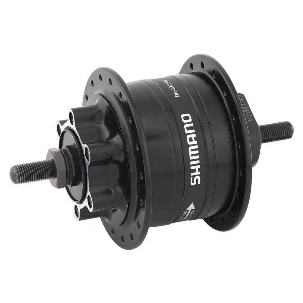 Shimano Dh-3d32 6b Vorderradnabe, Black, 36H Shimano Dh-3d32 6b Vorderradnabe, Black, 36H
