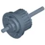 Shimano Dh-c6000-1r Interne Montage, Silver, 140mm
