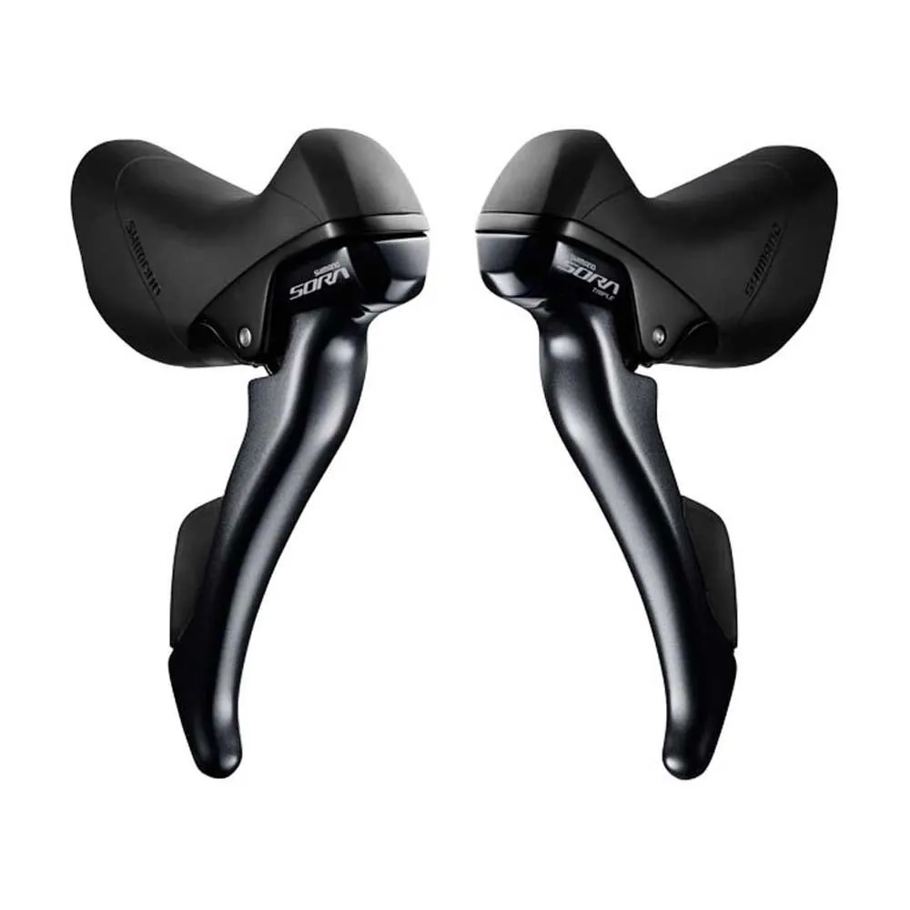 Shimano Dual Control Lever (3x9-speed) Sora Eu Bremshebel Mit Schalthebel, Black, 3 x 9s Shimano Dual Control Lever (3x9-speed) Sora Eu Bremshebel Mit Schalthebel, Black, 3 x 9s