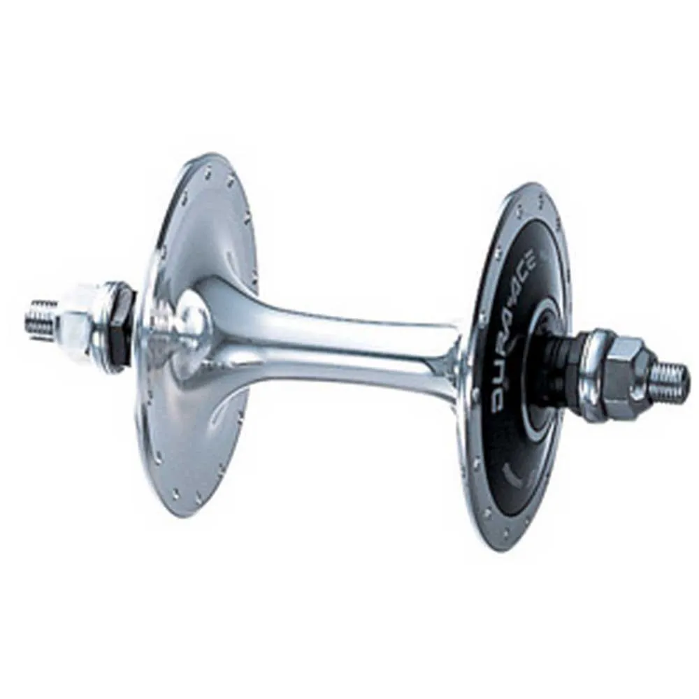 Shimano Dura Ace 7600 Pista Vorderradnabe, Silver, 36H, 12 x 100mm Shimano Dura Ace 7600 Pista Vorderradnabe, Silver, 36H, 12 x 100mm