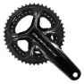 Shimano Dura Ace Fc-r9200 2x12s Kurbelgarnitur, Black, 165mm, 46-36t