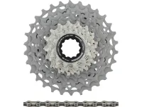 Shimano Dura-Ace Kassette CS-R9200 + Kette CN-M9100 12-fach Verschleißset Shimano Dura-Ace Kassette CS-R9200 + Kette CN-M9100 12-fach Verschleißset