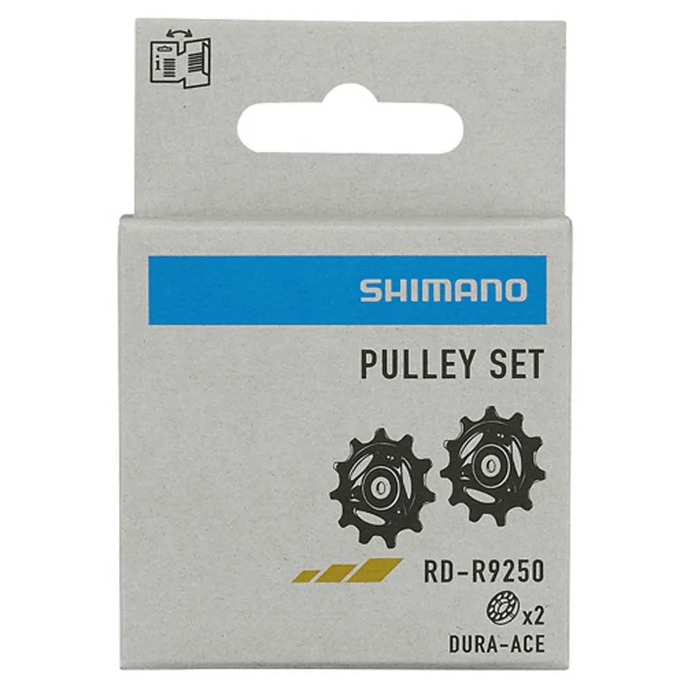 Shimano Dura Ace R9250 Fahrrad-schaltröllchensatz, Black, One Size