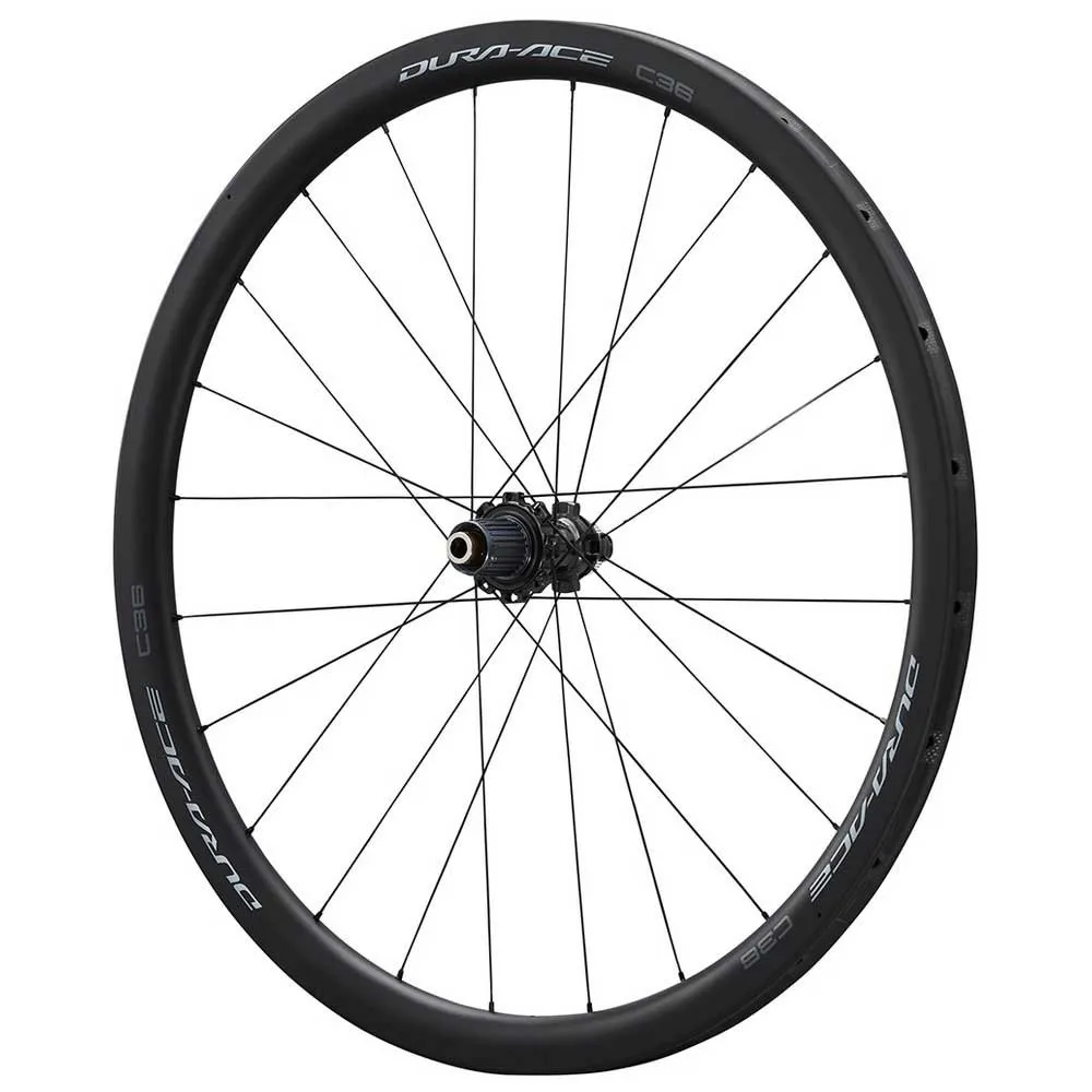 Shimano Dura Ace R9270 C36 Cl Disc Carbon Tubular Rennrad-hinterrad, Black, 12 x 142mm, Shimano/Sram HG Shimano Dura Ace R9270 C36 Cl Disc Carbon Tubular Rennrad-hinterrad, Black, 12 x 142mm, Shimano/Sram HG